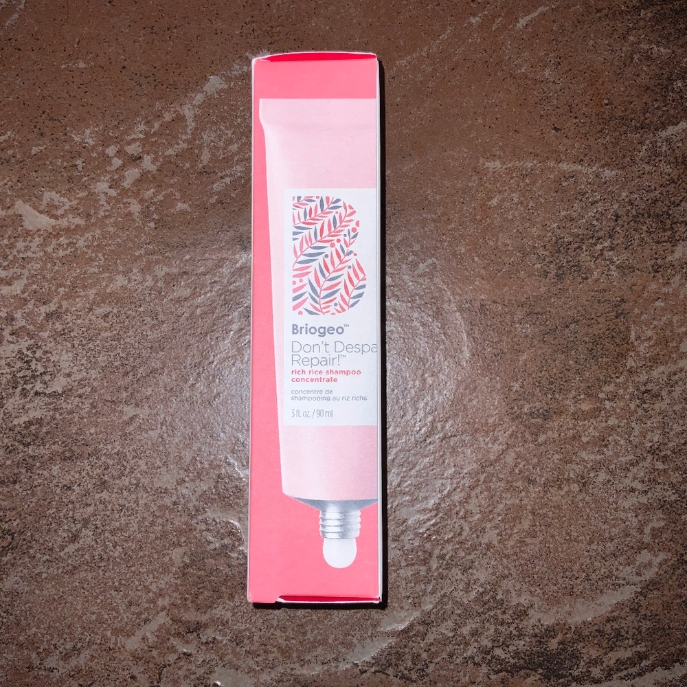 Brand New Briogeo Don’t Despair Repair Rice Rice Shampoo Concentrate Full Size